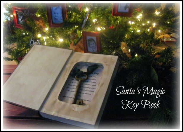 santa s magic key book, crafts, seasonal holiday decor