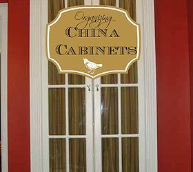 china cabinet organizing, kitchen cabinets, organizing