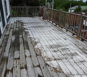 Clean Deck How to Clean Deck With Wood Cleaner and Pressure Washer