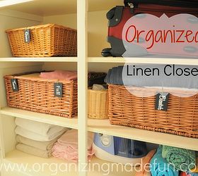 Great Linen Closet Organizing Tips!