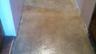 Help Stain Too Dark On Particle Board Floor Remake Hometalk