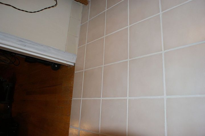 removing dried on grout and refreshing grout lines, cleaning tips, home maintenance repairs, tiling, Here are our floors after the Grout Renew treatment It s like we got all new tiles The Oxiclean and Grout Renew were a great success