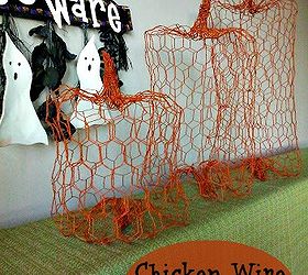 chicken wire pumpkins, crafts, repurposing upcycling, seasonal holiday decor, How to make a chicken wire pumpkin