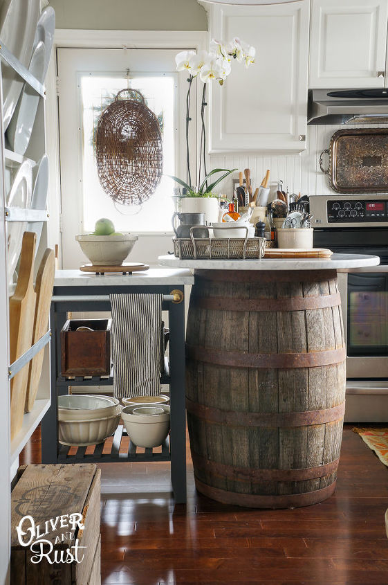 ikea kitchen cart hack, diy, home decor, kitchen design, kitchen island, painted furniture