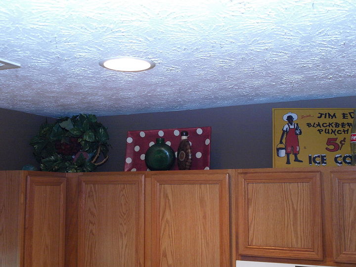 above cabinet decor, home decor, Above cabinet decor