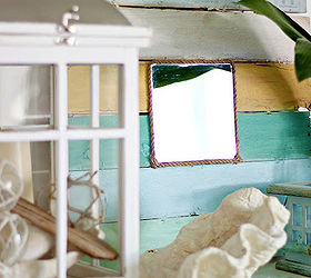 5 inspiring coastal cottage ideas, home decor, DIY Coastal Mirror via Craftberry Bush
