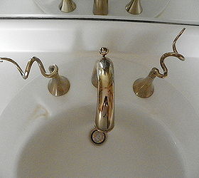 how to change the finish of my sink bathtub faucets, Want to paint the faucet to update from gold to newer finish