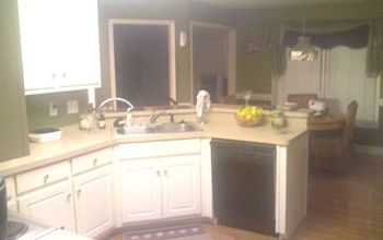 This is a kitchen cabinet refacing project.