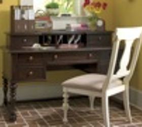 we all knew she cooked but who knew she had a furniture line too introducing the, bedroom ideas, outdoor furniture, rustic furniture, Writing Desk good for kitchen or office nook
