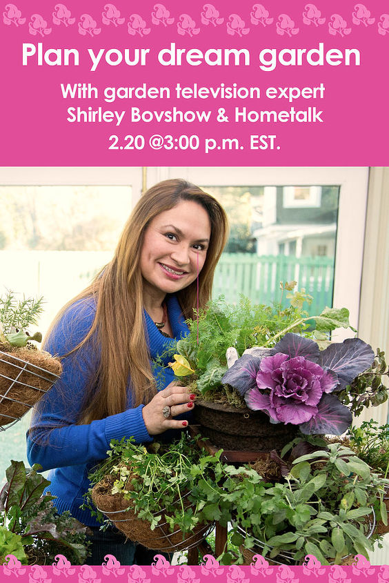 plan your dream garden with shirley bovshow and hometalk, gardening, outdoor living