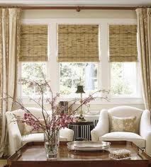 personalizing your fall home with big decor changes, flooring, home decor, living room ideas, window treatments, Bamboo Shades Dig Home Gallery