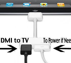 how to stream from ipad to hd tv, electrical