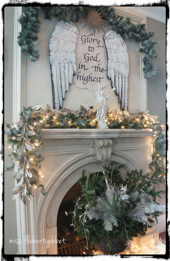 christmas mantle decorating, seasonal holiday d cor