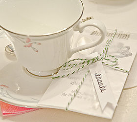 tea inspired party favour or thank you gift, crafts, A small packaged favour adds to your table decor