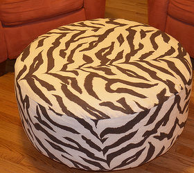 here s a peek at a couple tire ottomans available at home attire, The Zebra
