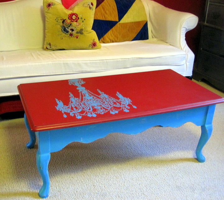 two coffee table transformations, home decor, painted furniture