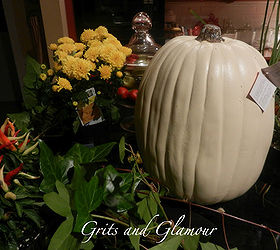 faux pumpkin planter, crafts, flowers, halloween decorations, seasonal holiday decor, Here are some of the supplies you will need