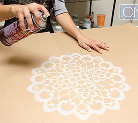 how to stencil a lace doily wall, chalk paint, painted furniture, Prepping before hand will always make the process run more smoothly Our blog post gives you practical tips for a streamlined project