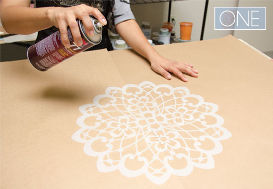 how to stencil a lace doily wall, chalk paint, painted furniture, Prepping before hand will always make the process run more smoothly Our blog post gives you practical tips for a streamlined project