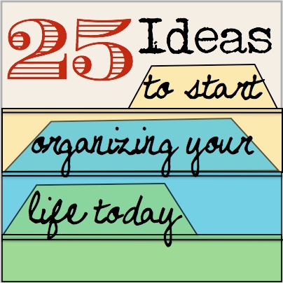 25 ideas to start organizing your life today, organizing, 25 Ideas to start organizing your life today The tickler file is my favorite