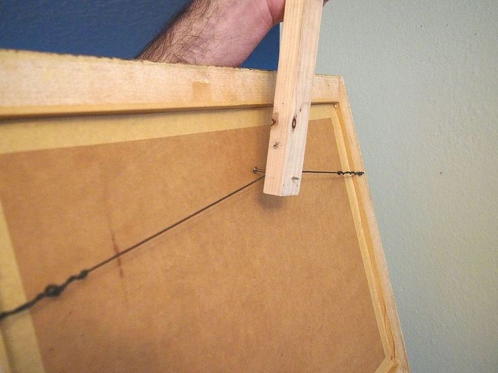 easiest tool ever for hanging art, tools