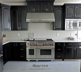 super simple diy tile backsplash, home decor, kitchen backsplash, kitchen design, tiling, wall decor, Before Stove backsplash