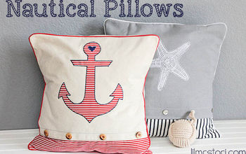 DIY Nautical Pillows