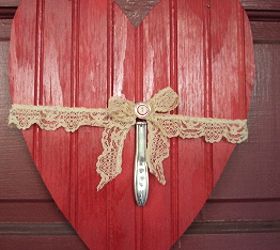 upcycled bead board valentine, crafts, repurposing upcycling, seasonal holiday decor, valentines day ideas, Finished Bead Board Valentine