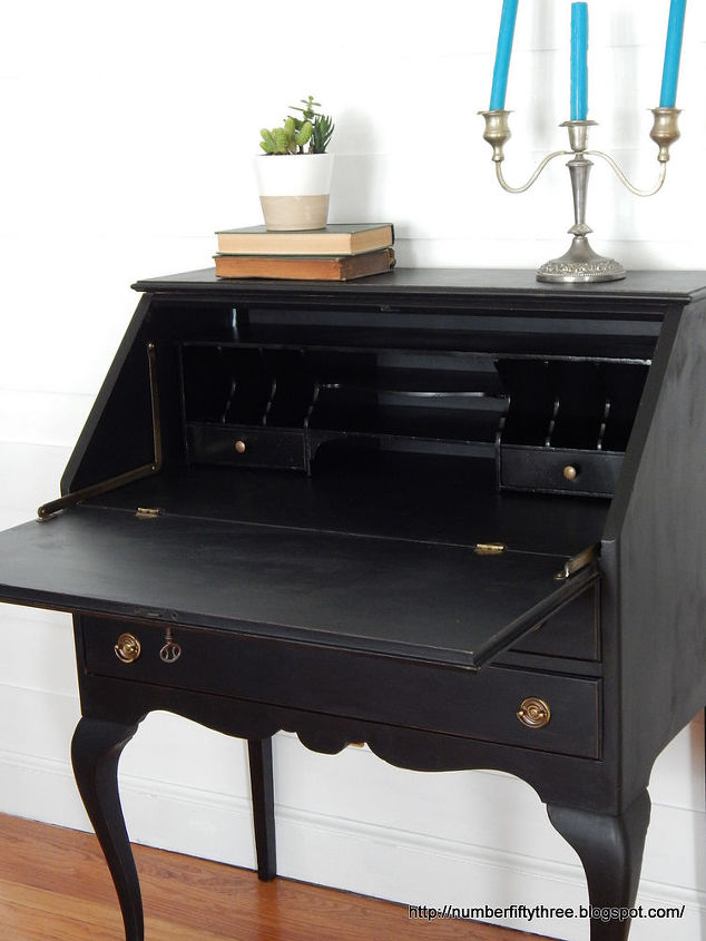 escritorio tradicional de secretaria