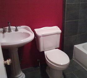 bathroom addition, bathroom ideas, home improvement, Sink toilet and floor