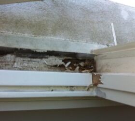 just moved into a house with water damage on my windows see enclosed photo i, windows