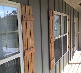 restored front shutters posts steps and door