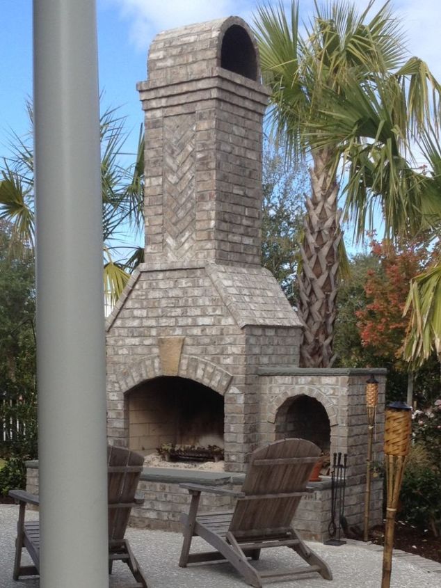 does anyone have a guess on price of a project like this tabby concrete patio brick, concrete masonry, fire pit, patio