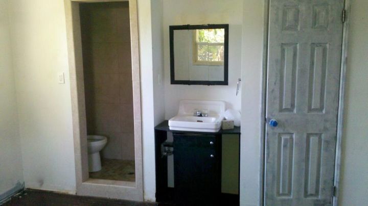 toilet in the shower something i don t see everyday this is a new client he, bathroom ideas, home improvement, home maintenance repairs, plumbing, Making the most of limitted space