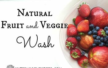 3 Natural Fruit and Veggie Wash Recipes