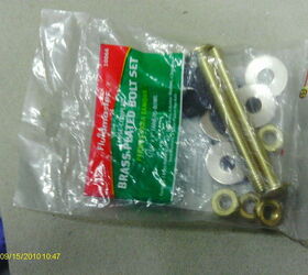 repaired leak and valve in toliet tank, Replacement bolts and washers are all included in this inexpensive package
