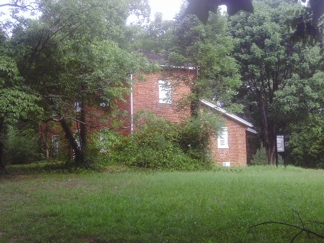 went to visit a remodeled home from the 1850 s it is in roswell ga in the national, Side of Allenbrook