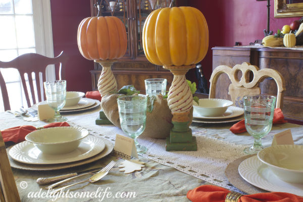 giving thanks a thanksgiving tablescape, seasonal holiday d cor, thanksgiving decorations