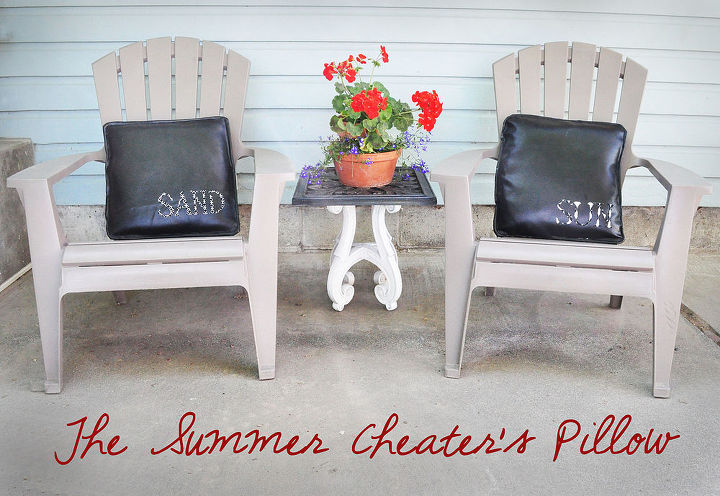 the summer cheater s pillow, crafts