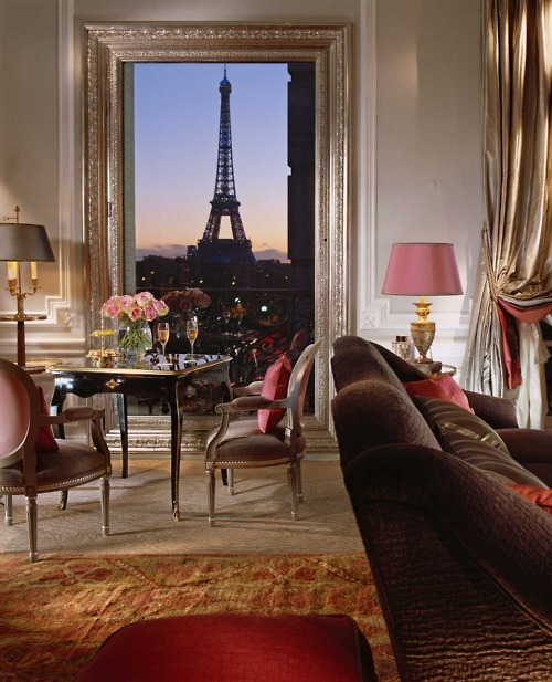 seasonal update turn your tablescape into a table escape, home decor, An Evening in Paris via Hotel Plaza Athenee Paris