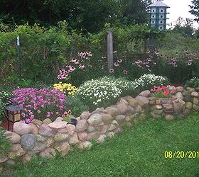 my rock garden, flowers, gardening, landscape, Some of our flowers in bloom