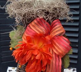 fall wicker candle vase, crafts, seasonal holiday decor