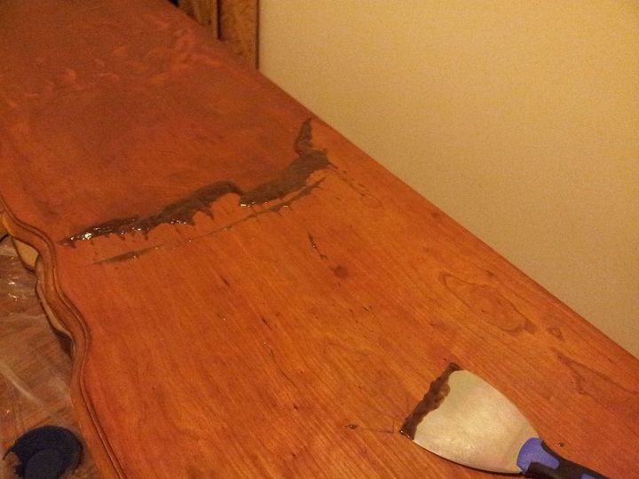 Gorgeous Before And After Refinished Dresser Hometalk