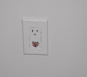 rental repairs, Unplug first then paint