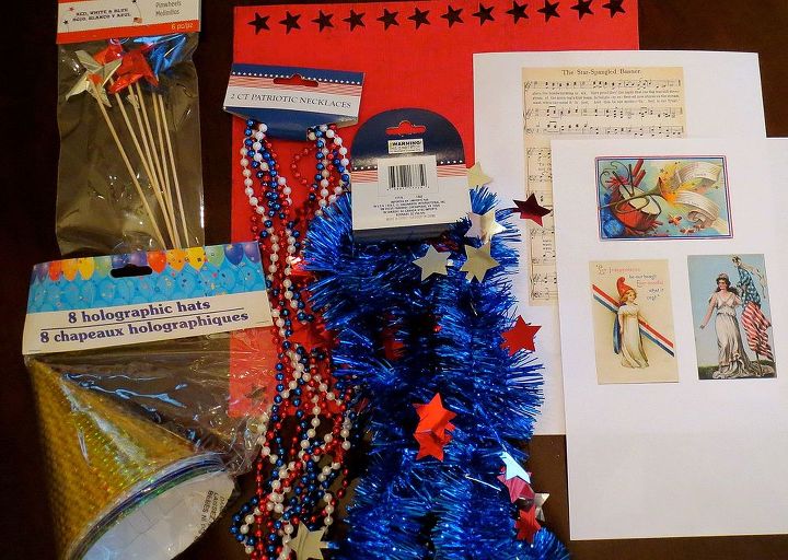 fourth of july fun, patriotic decor ideas, seasonal holiday d cor, simple party supplies