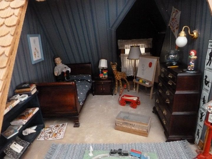victorian house, crafts, boys room