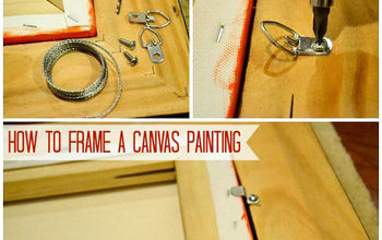 How to Frame a Canvas Painting