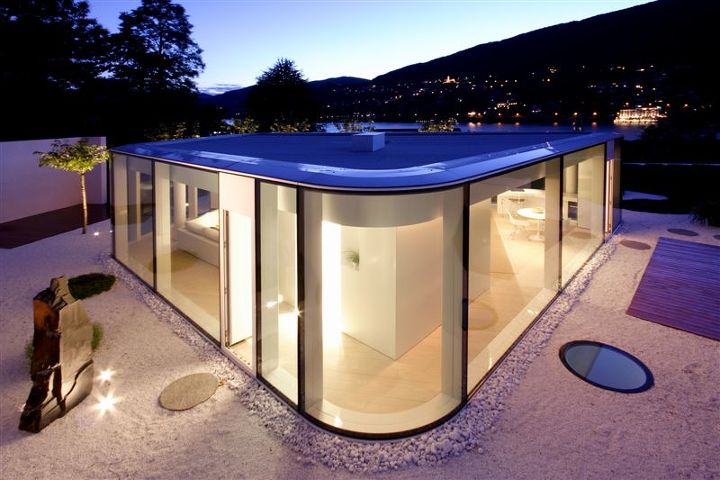 lake lugano house in switzerland by jm architecture, architecture, garages