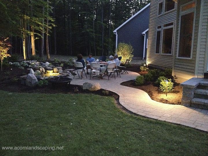 6 tips for designing and installing a water garden or fish pond, gardening, home decor, outdoor living, ponds water features, Tip 6 Lighting The addition of low voltage led lighting will extend your enjoyment time They will turn on and off automatically and are very cost efficient to run