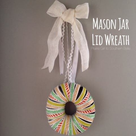 mason jar lid wreath, christmas decorations, crafts, mason jars, seasonal holiday decor, wreaths